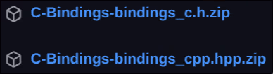 C Bindings Releases