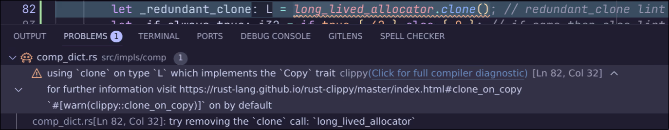 Clippy Linting