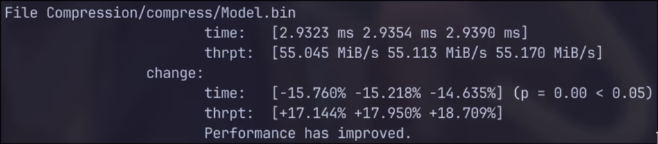 cargo pgo optimize result