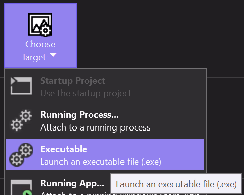 Select Executable